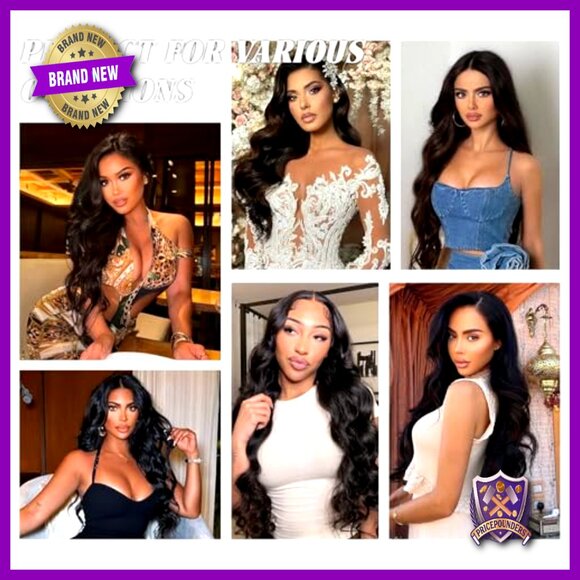 18 Inch Body Wave Human Hair Extensions Bundle 100% Raw Virgin Remy main image 5